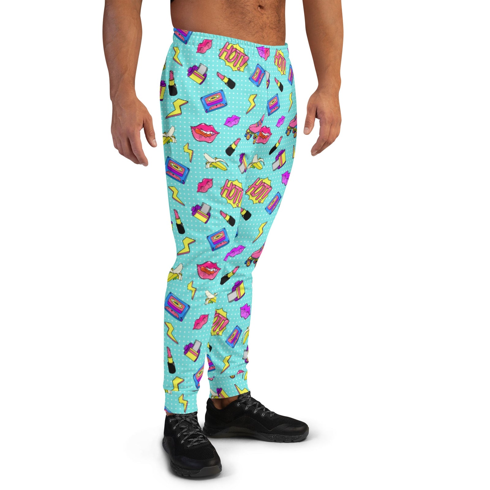 90's Collage Men's Base Layers - Powderaddicts