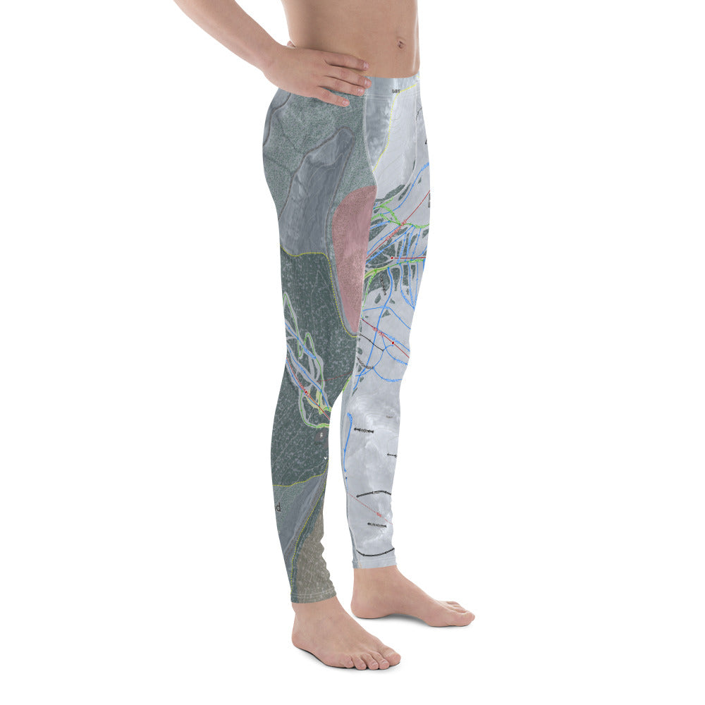Loveland, Colorado Ski Trail Map - Men's Base Layer Bottoms - Powderaddicts