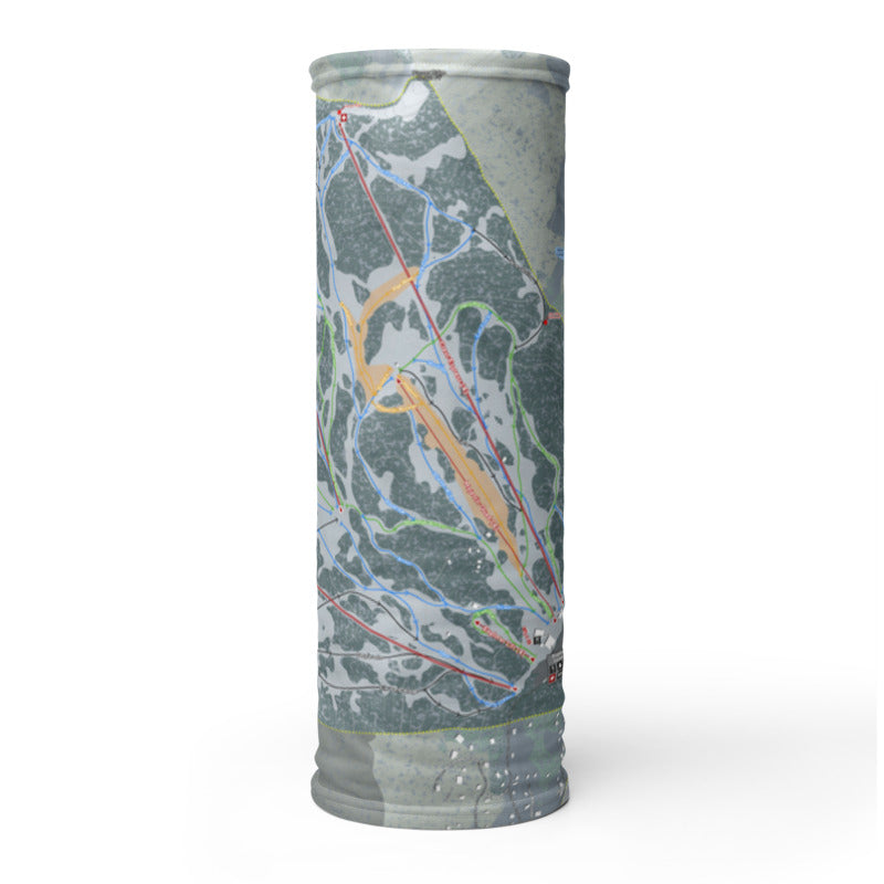 Brighton, Utah Ski Trail Map Printed Neck Gaiter - Powderaddicts