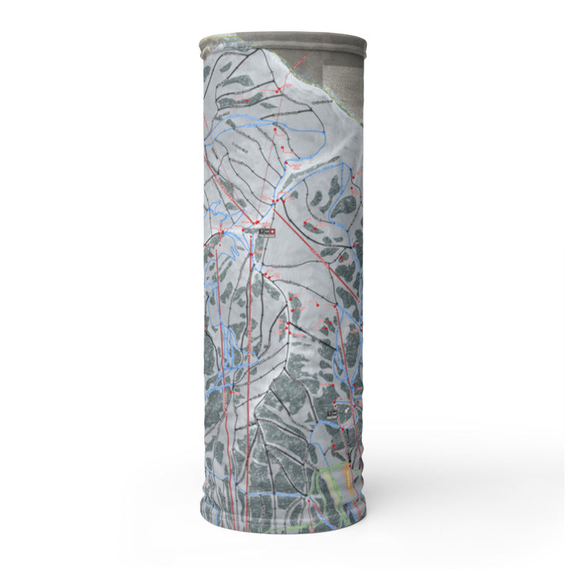 Snowbird, Utah Ski Resort Map Neck Gaiter - Powderaddicts