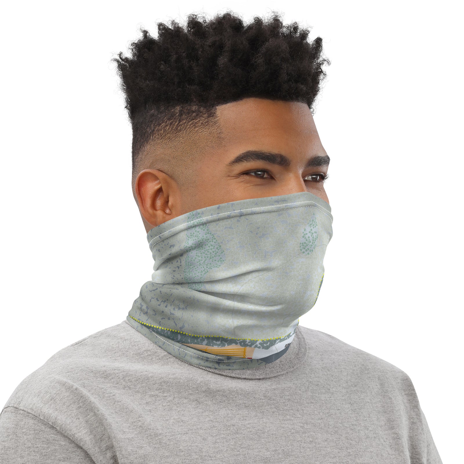 SKI LAKERIDGE, ONTARIO SKI TRAIL MAP Neck Gaiter