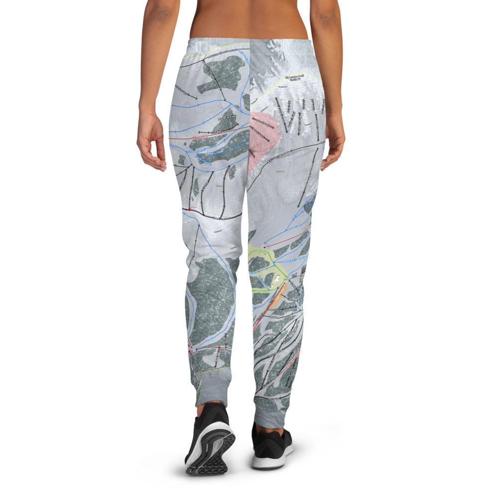 Arapahoe Basin, Colorado Ski Trail Map Women's Mid-Layer - Powderaddicts