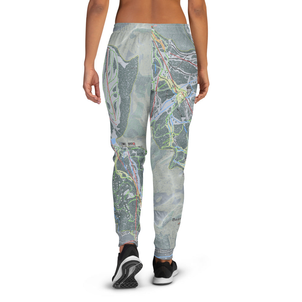Beaver Creek, Colorado Ski Trail Map Women's Mid-Layer - Powderaddicts