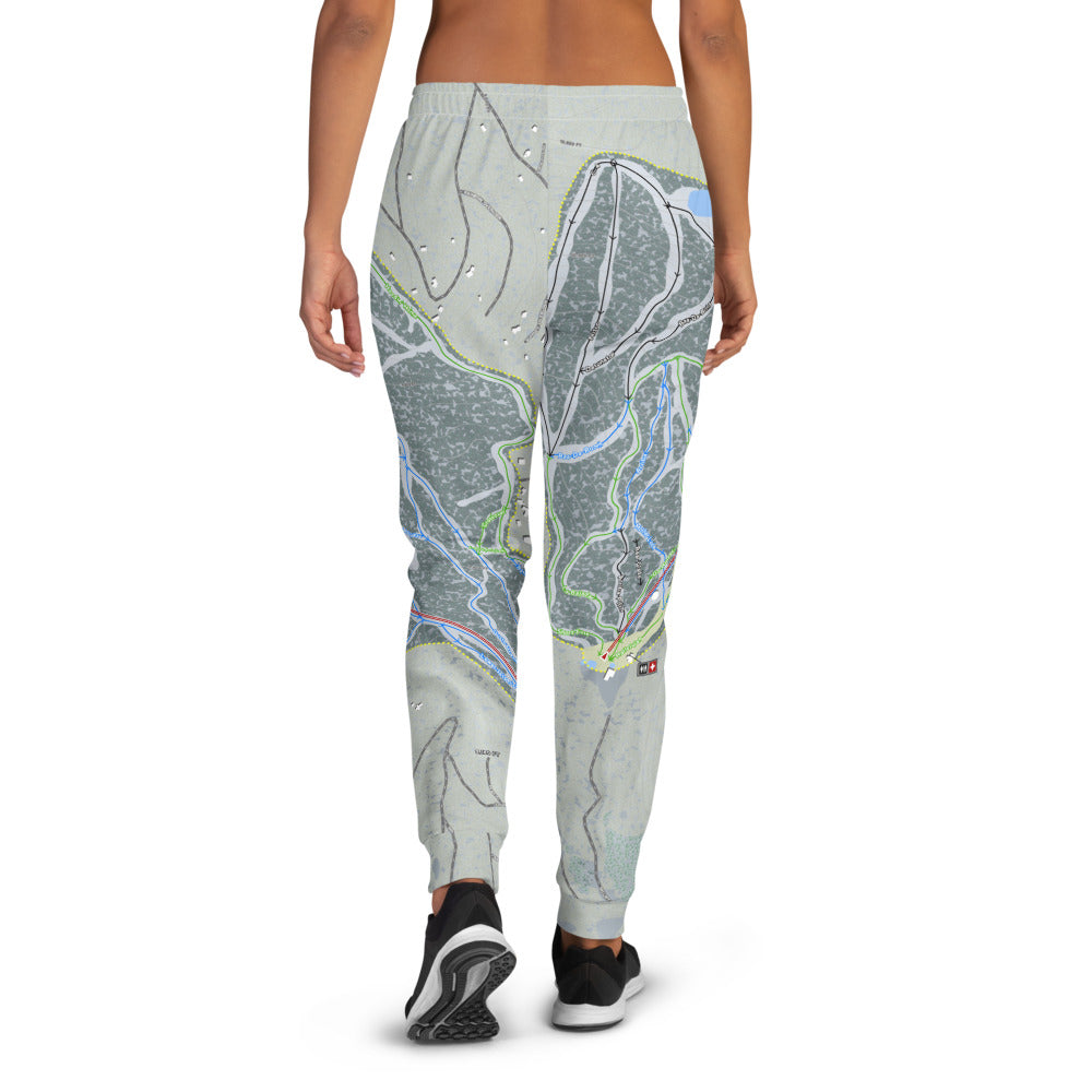 Angel Fire, New Mexico Ski Trail Map Women's Mid-Layer - Powderaddicts