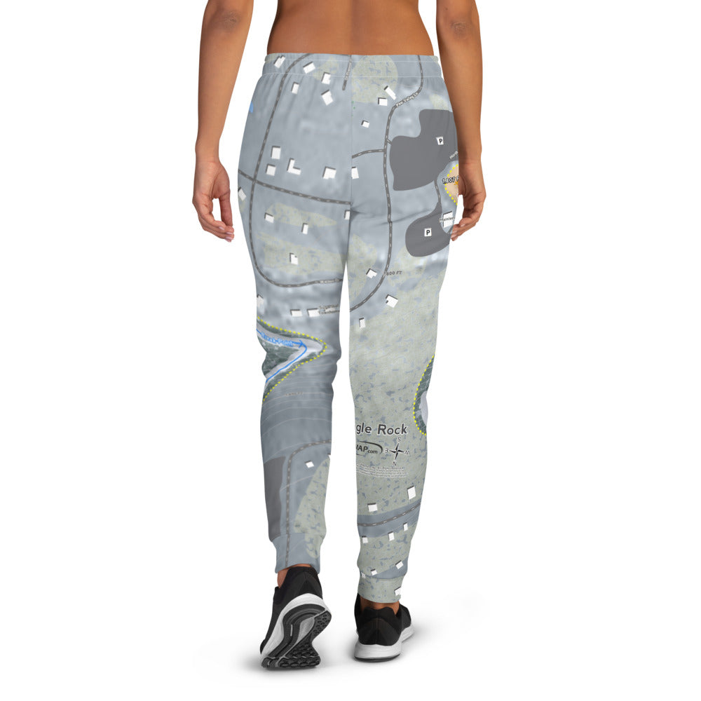 Eagle Rock, Pennsylvania Ski Trail Map Women's Mid-Layer - Powderaddicts