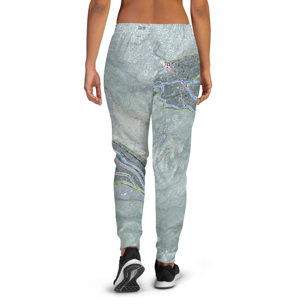 Bolton Valley, Vermont Ski Trail Map Women's Mid-Layer - Powderaddicts