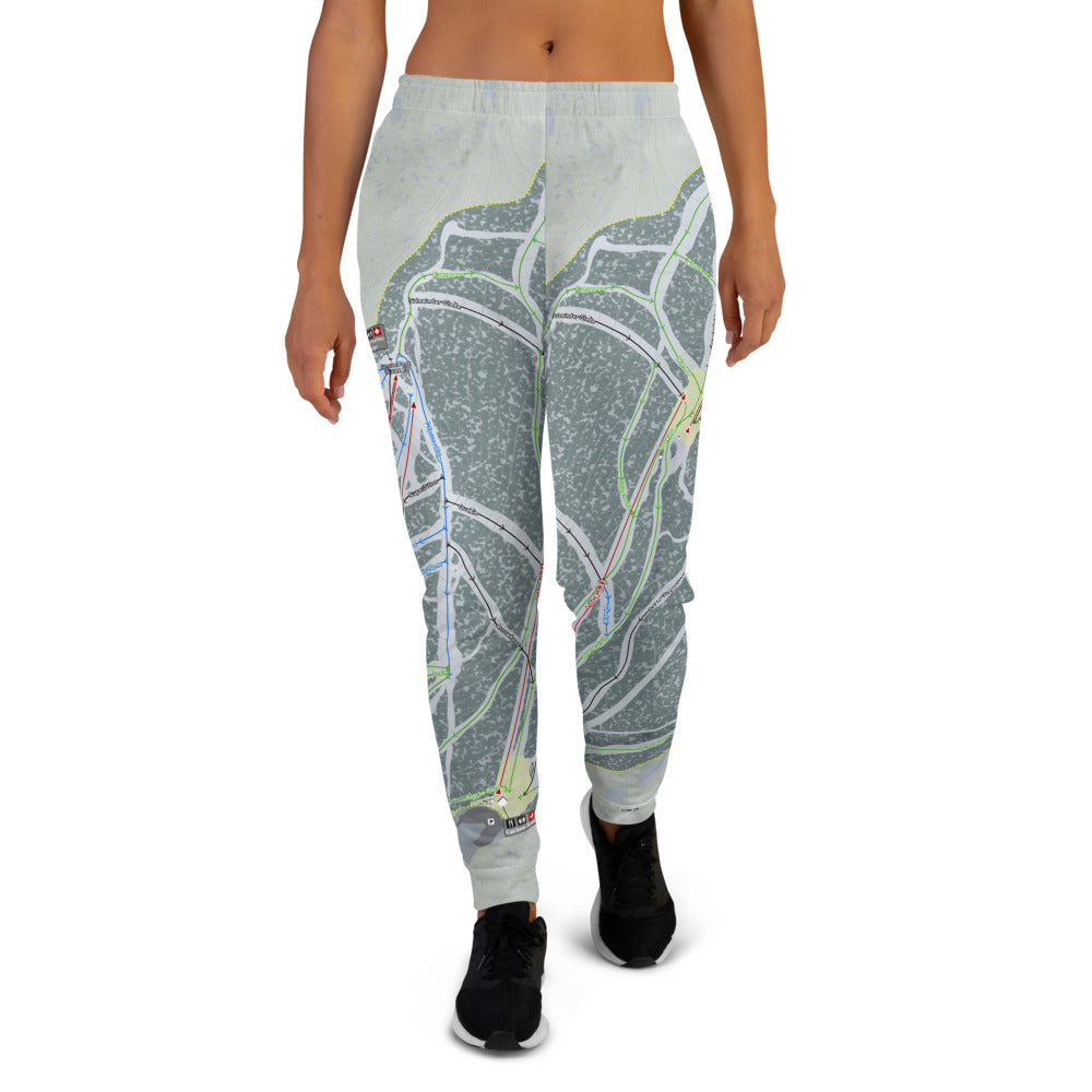 Sunrise Park, Arizona Ski Trail Map Women's Mid-Layer - Powderaddicts