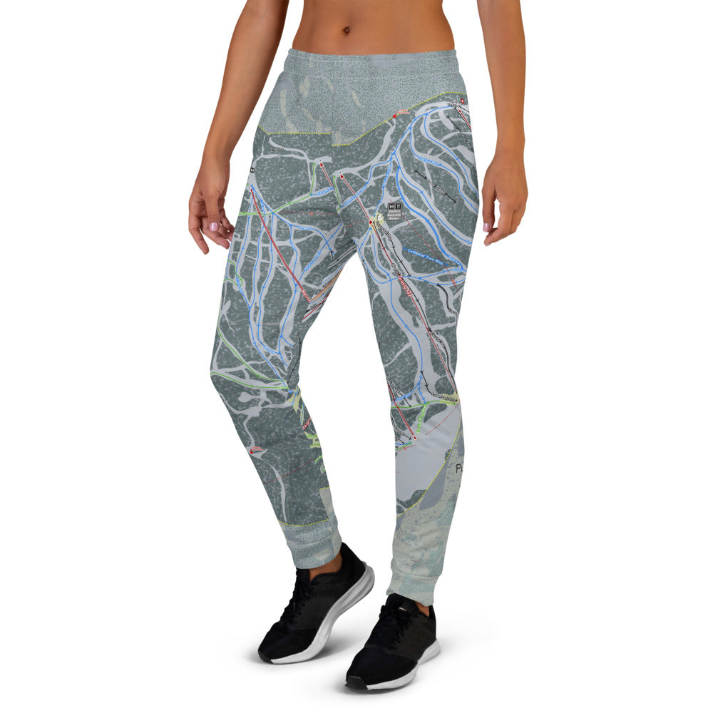 Purgatory, Colorado Ski Trail Map Women's Mid-Layer - Powderaddicts