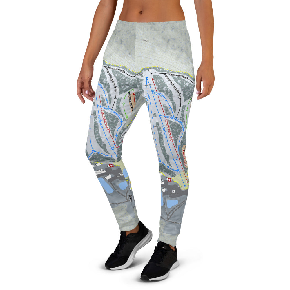 Roundtop, Pennsylvania Ski Trail Map Women's Mid-Layer - Powderaddicts