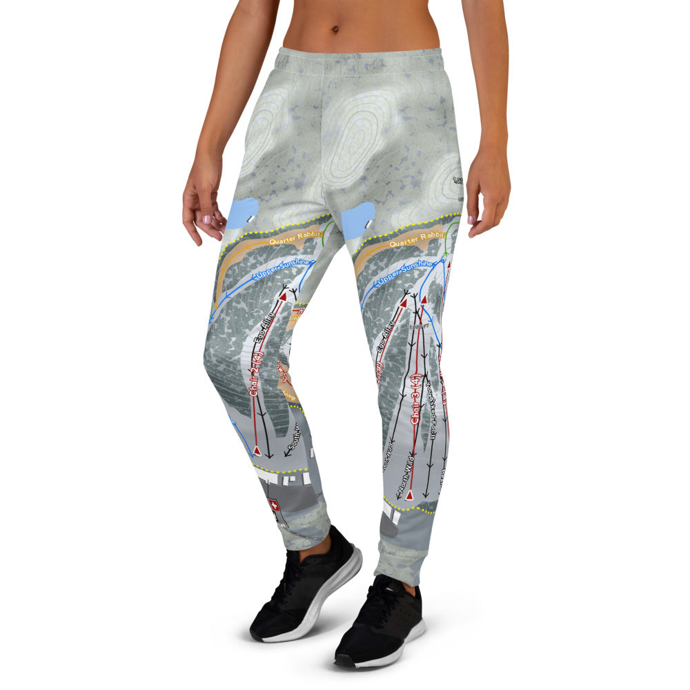 Wild Mountain, Minnesota Ski Trail Map Women's Mid-Layer - Powderaddicts