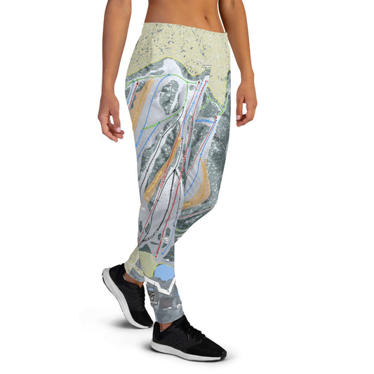 Boyne Highlands, Michigan Ski Trail Map Women's Mid-Layer - Powderaddicts