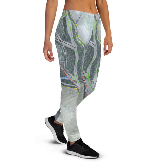 Coffee Mill, Minnesota Ski Trail Map Women's Mid-Layer - Powderaddicts