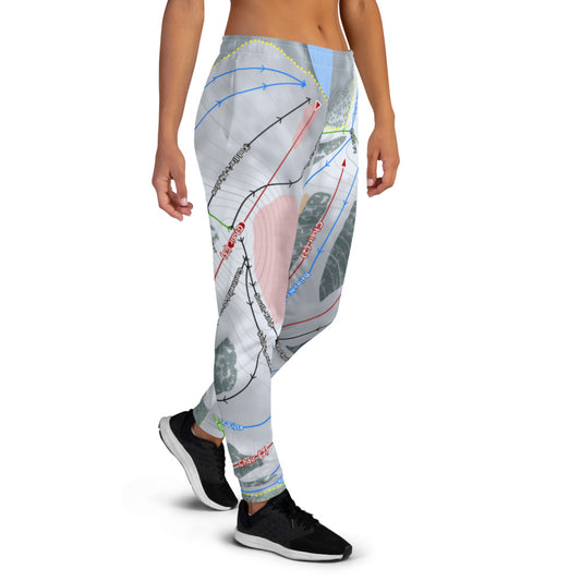 Buena Vista, Minnesota Ski Trail Map Women's Mid-Layer - Powderaddicts