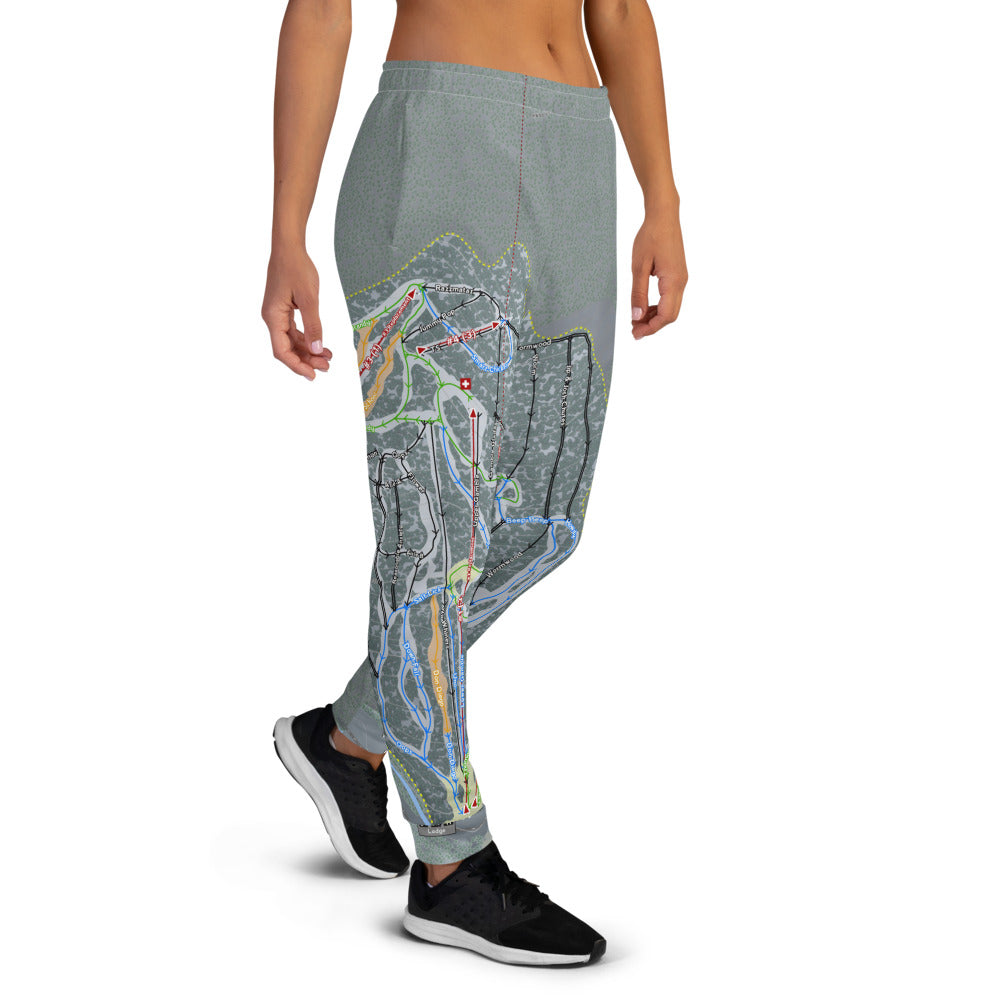 Sipapu, New Mexico Ski Trail Map Women's Mid-Layer - Powderaddicts