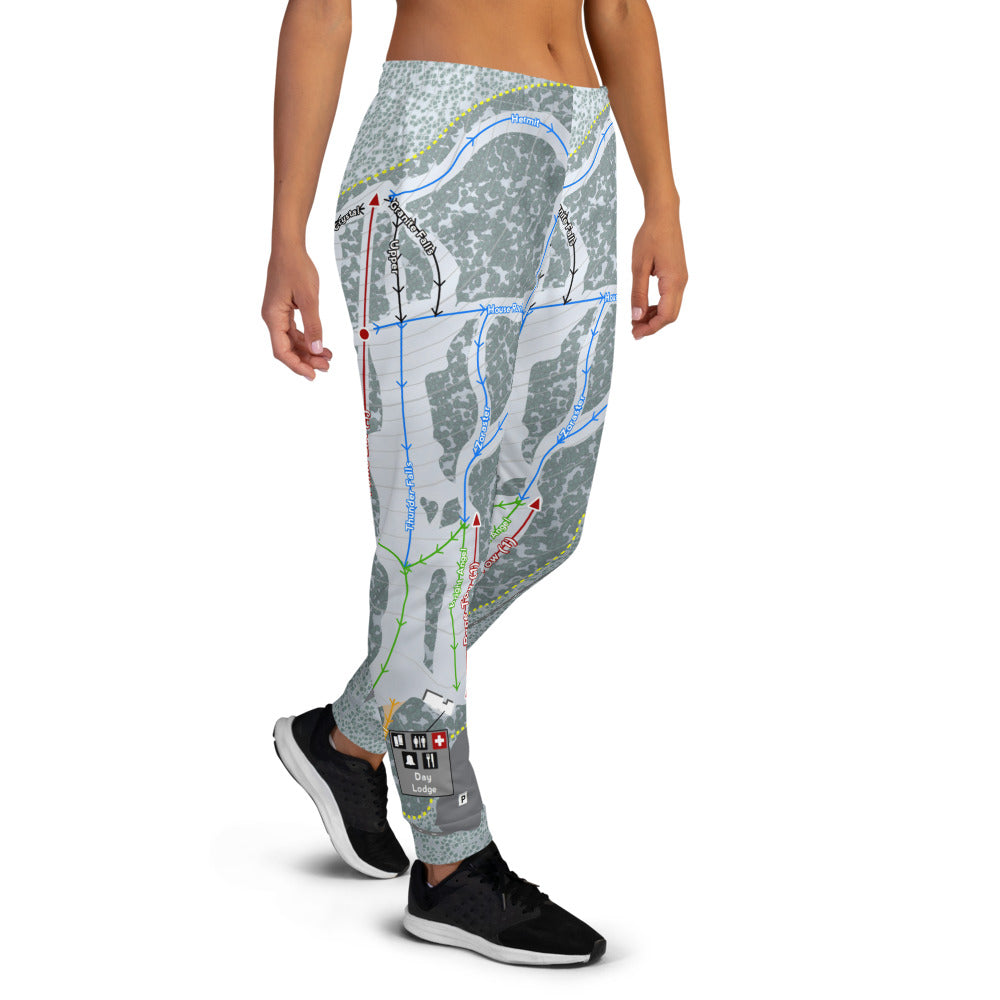 Elk Ridge, Arizona Ski Trail Map Women's Mid-Layer - Powderaddicts