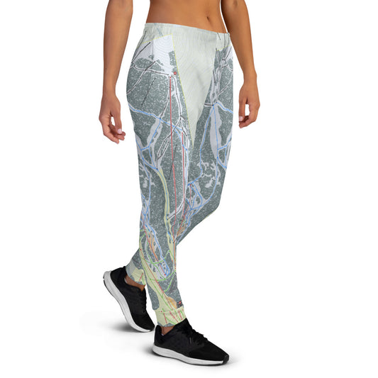 SnowBowl, Arizona Ski Trail Map Women's Mid-Layer - Powderaddicts