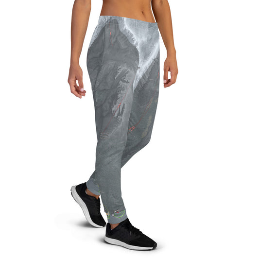 Kendall Mtn, Colorado Ski Trail Map Women's Mid-Layer - Powderaddicts