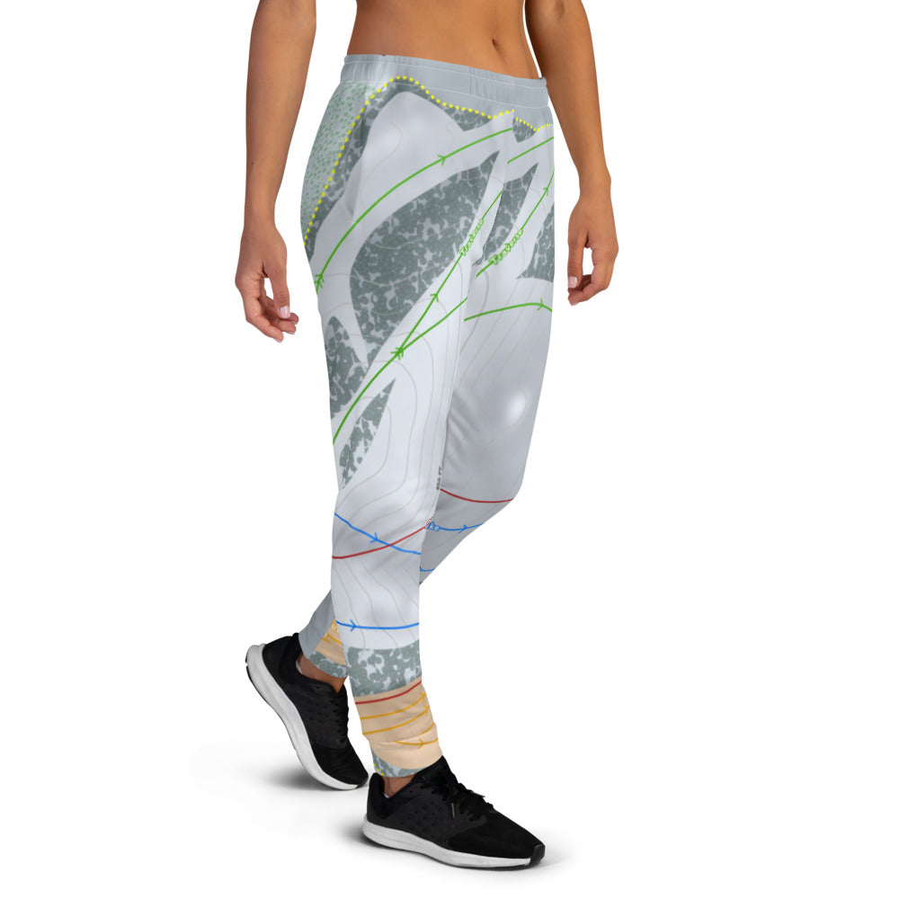 Sleepy Hollow Sports Park, Iowa Ski Trail Map Women's Mid-Layer - Powderaddicts