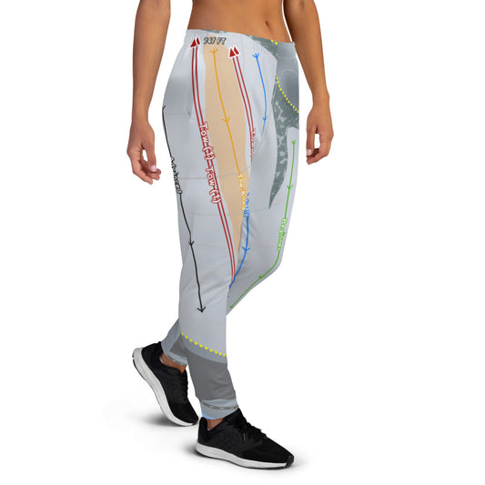 Four Lakes Snowsports, Illinois Ski Trail Map Women's Mid-Layer - Powderaddicts