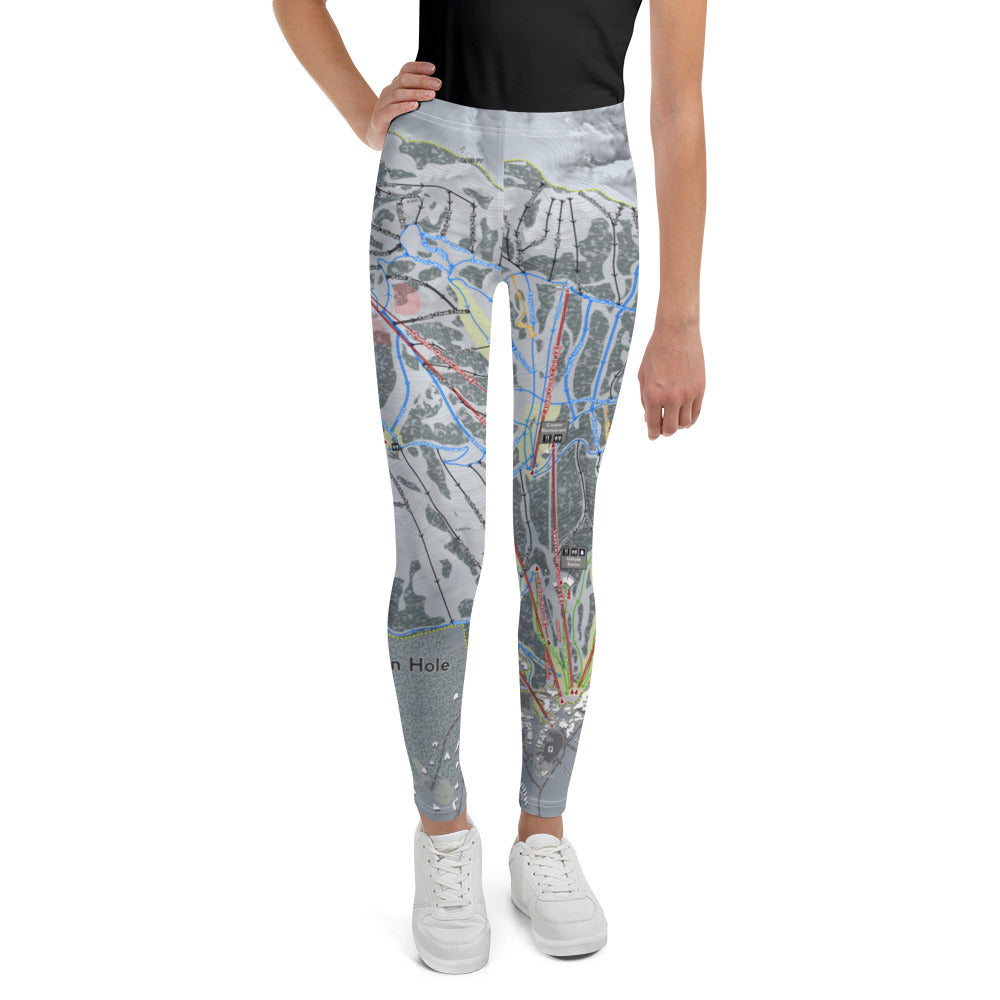 Jackson Hole, Wyoming Ski Trail Map - Youth Layers - Powderaddicts