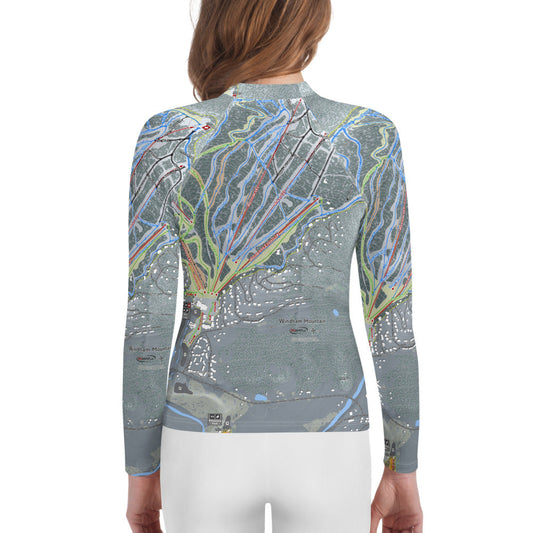 Windham Mountain, New York Ski Trail Map Youth Layers