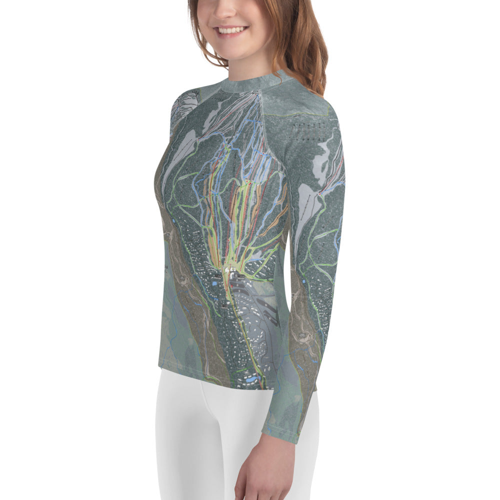 Sugarloaf, Maine Ski Trail Map - Youth Layers - Powderaddicts