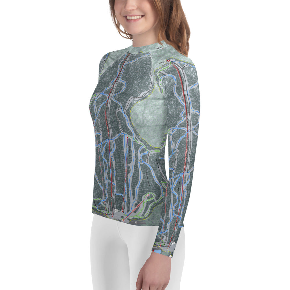 Wildcat Mountain, New Hampshire Ski Trail Map Youth Layers