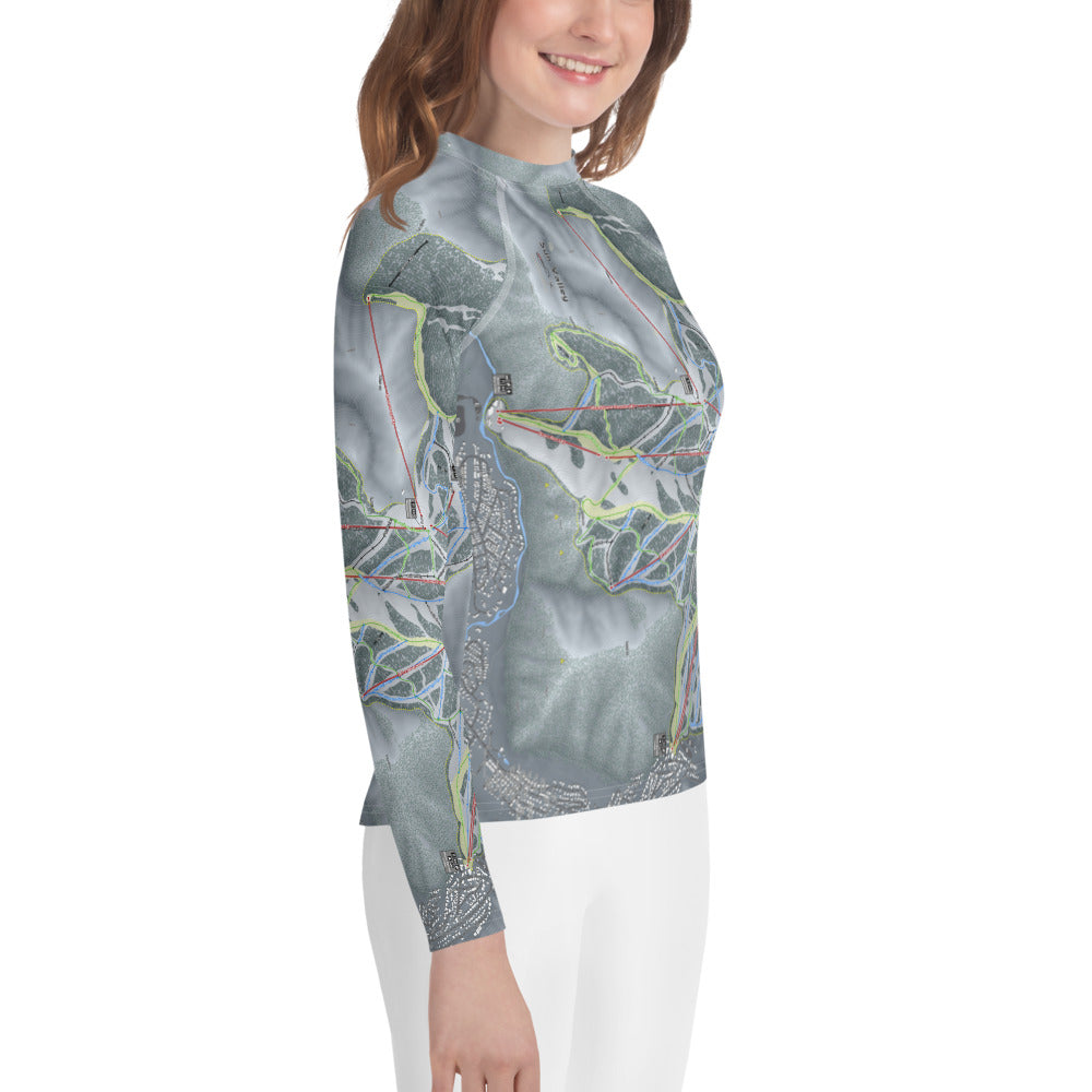 Sun Valley, Idaho Ski Trail Map Youth Layers