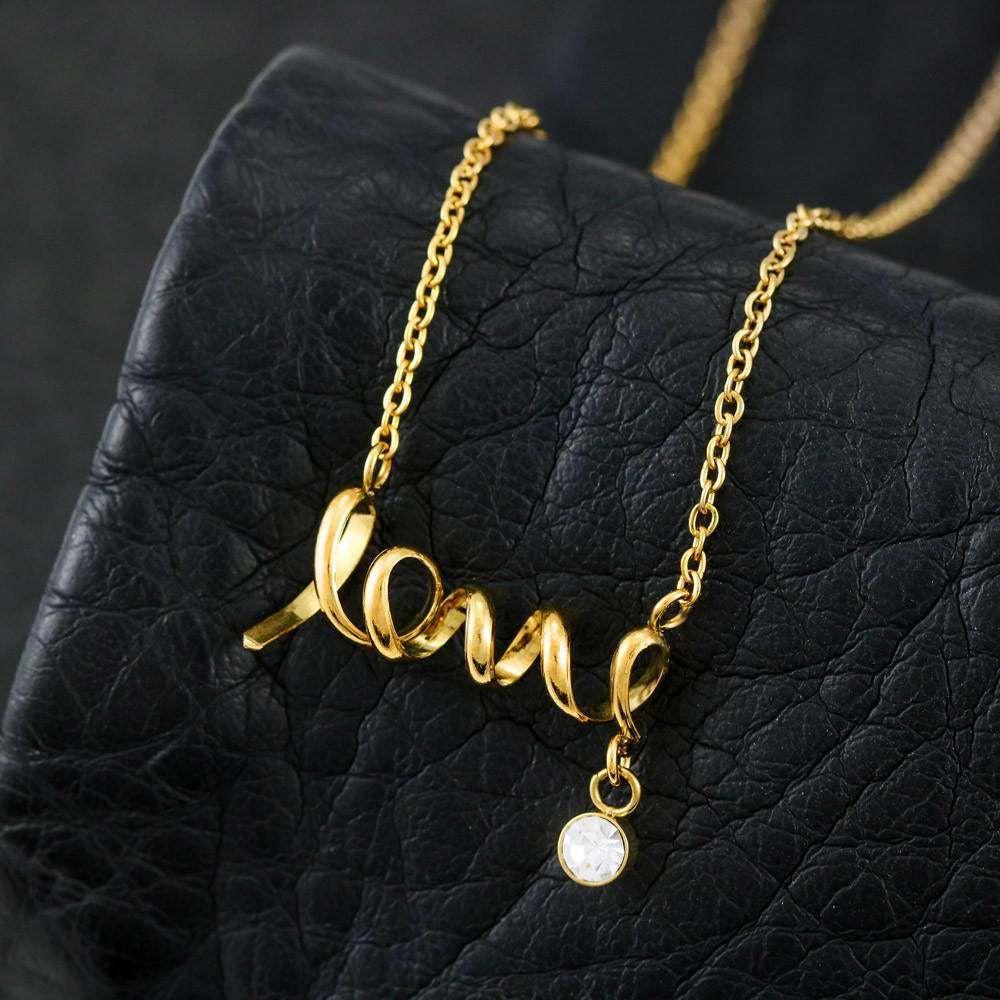 God Bless The Mountain Road - 3D Love Jewelry for Skiers and Snowboarders - Powderaddicts