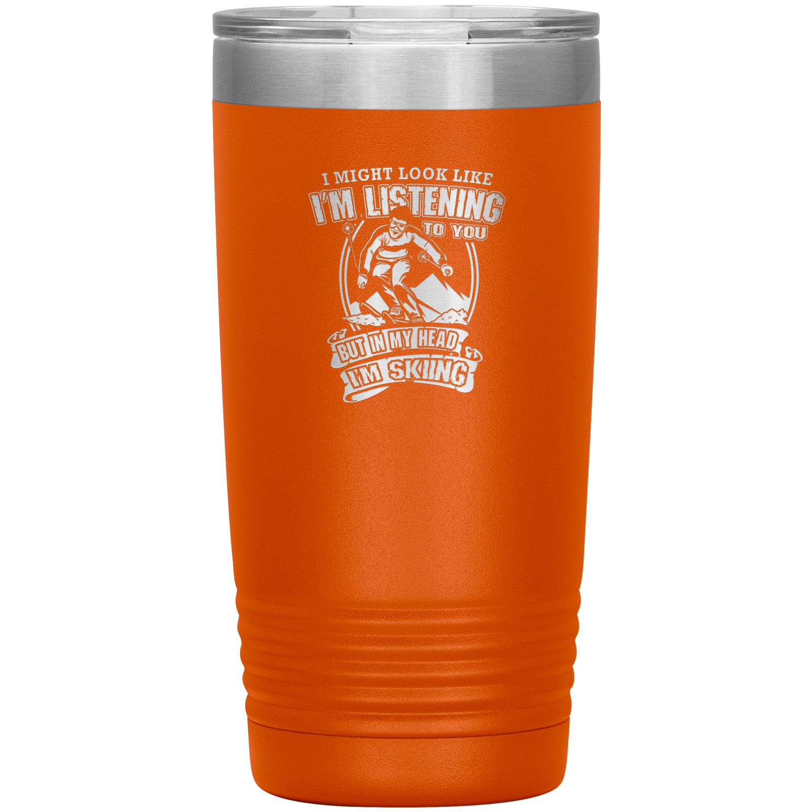 I Might Look Like I'm Listening To You 20oz Tumbler - Powderaddicts