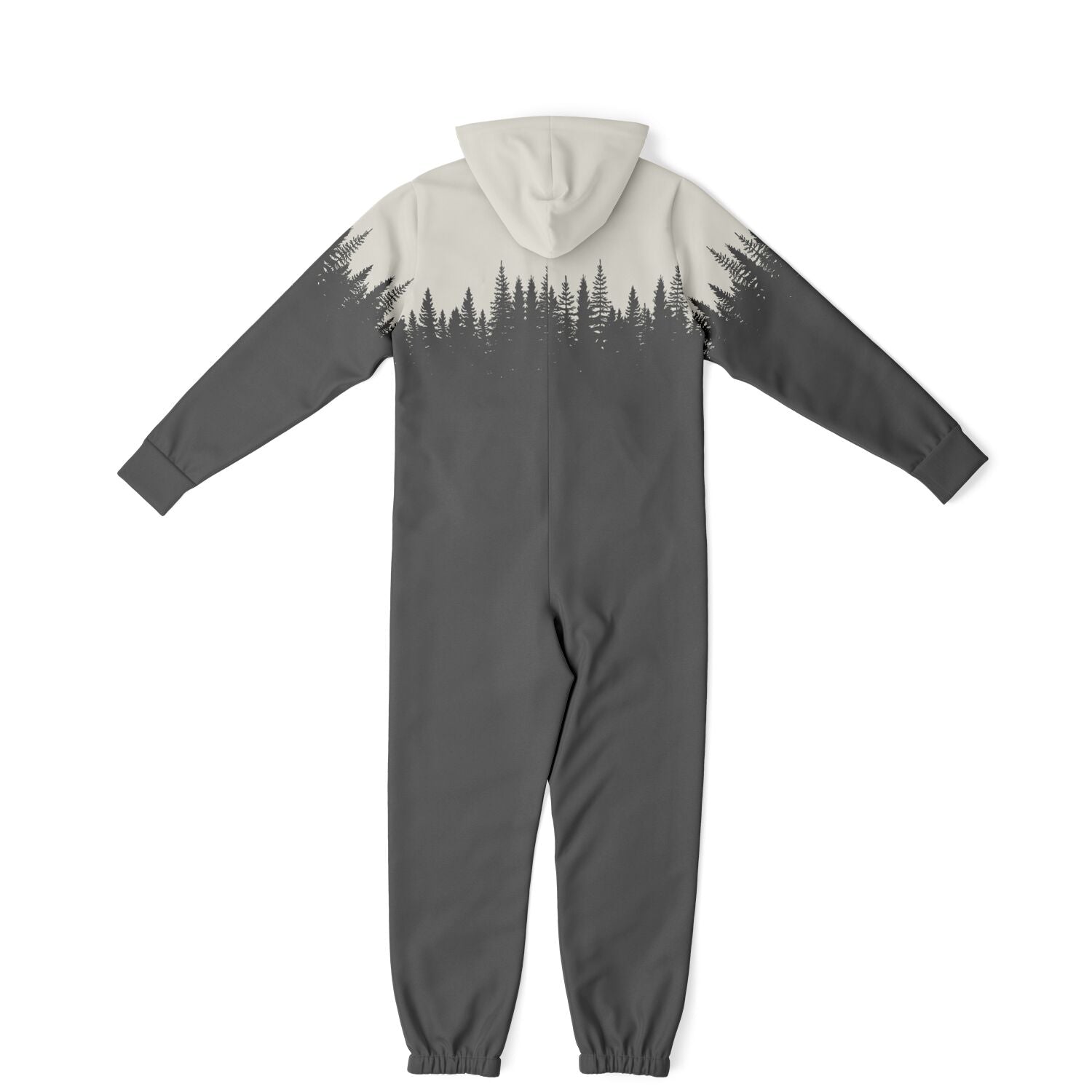 TREE OUTLINE HOODIE ADULT UNISEX JUMPSUIT