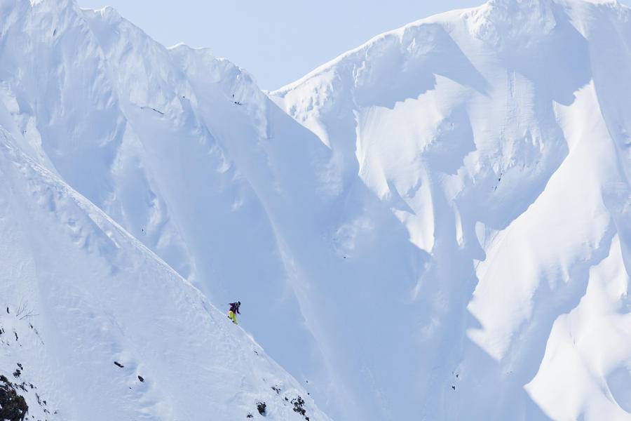 Backcountry Skiing In The Chugach Mountains In Late Winter - Powderaddicts