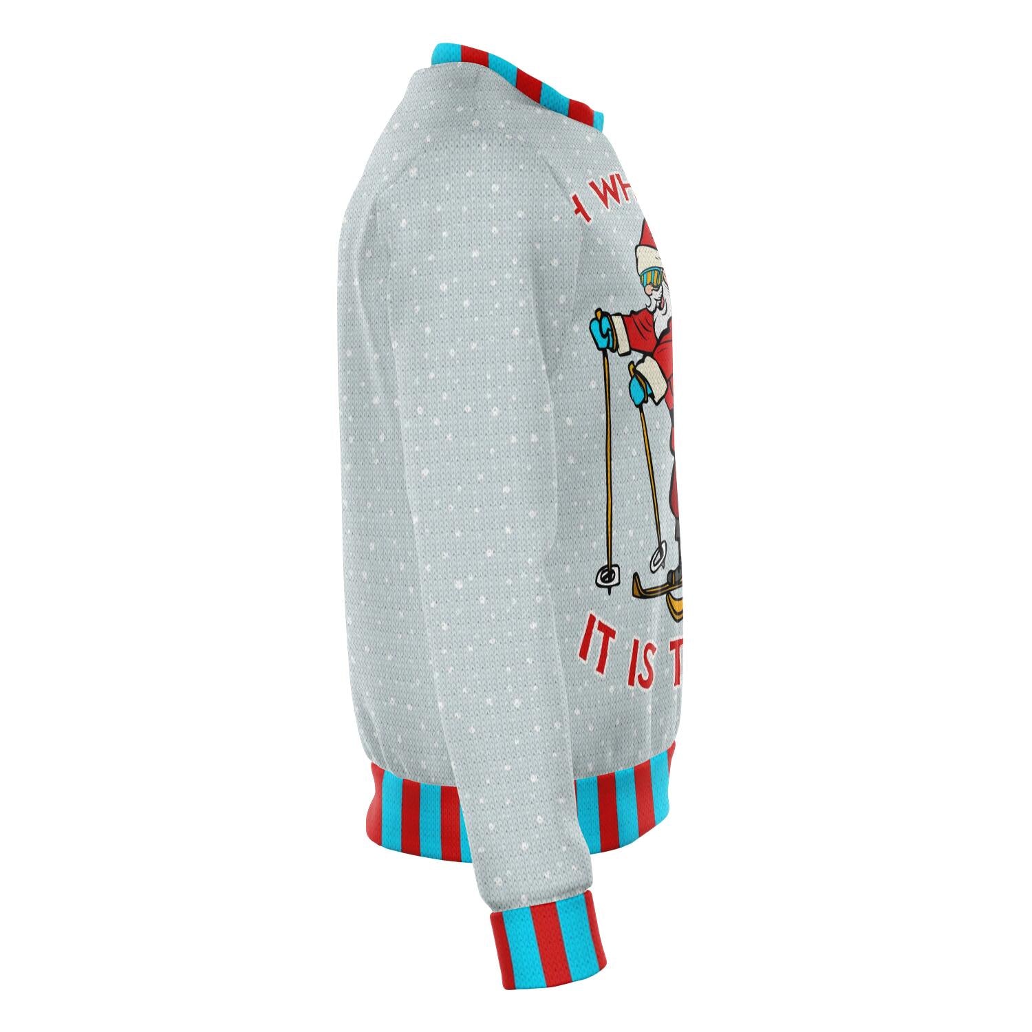 Oh What Fun It Is To Ski Ugly Christmas Sweater Order By December 5 - Powderaddicts