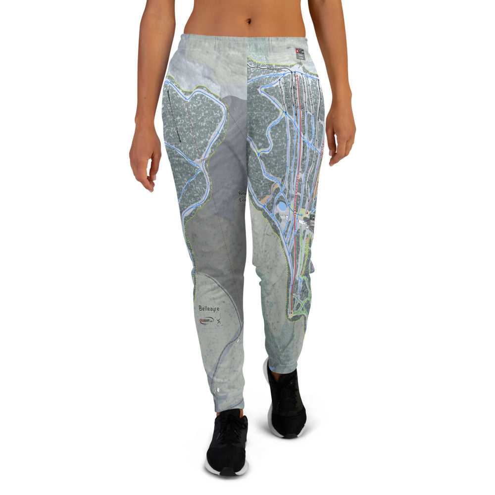 Belleayre Resort, New York Ski Trail Map Women's Mid-Layer - Powderaddicts
