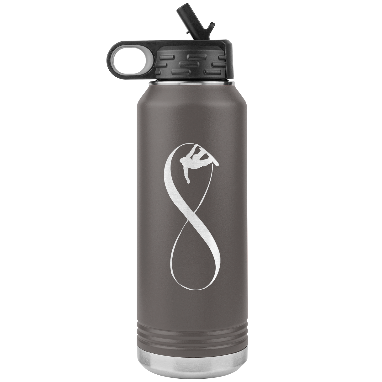 Infinity Snowboard 32oz Water Bottle Tumbler - Powderaddicts