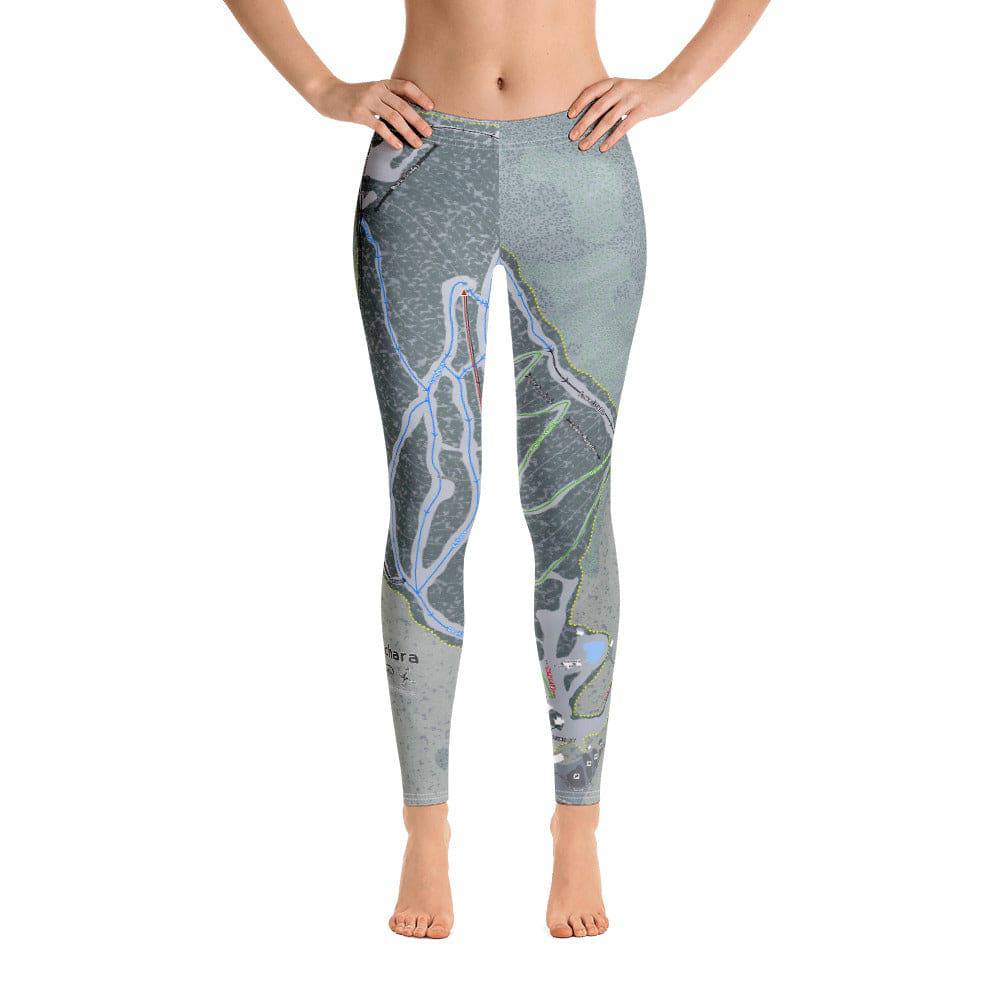 Cuchara, Colorado Ski Trail Map Women's Base Layer Bottom - Powderaddicts