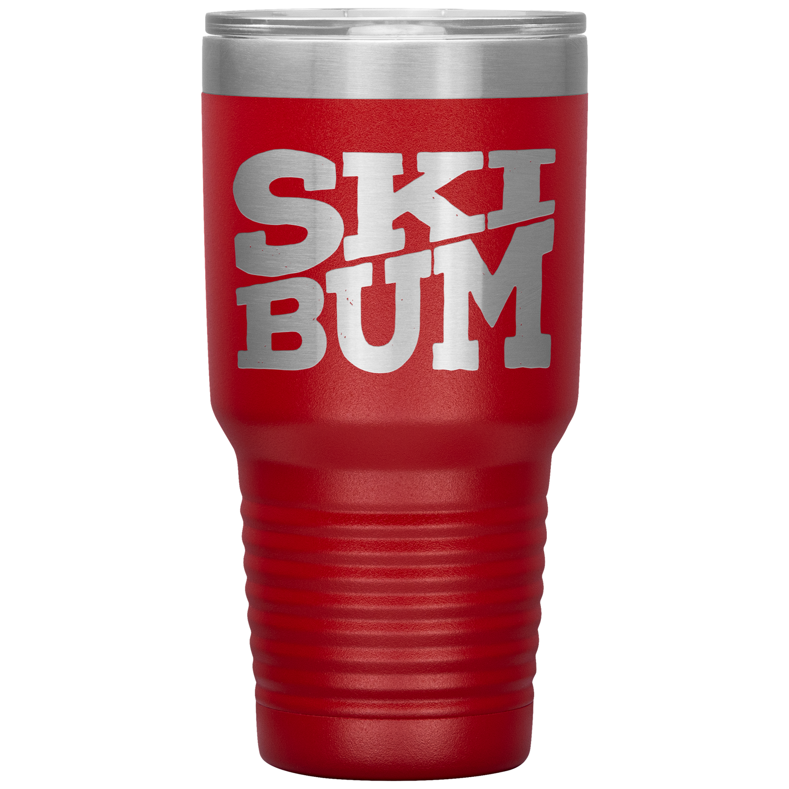 Ski Bum 30oz laser Etched Tumbler - Powderaddicts