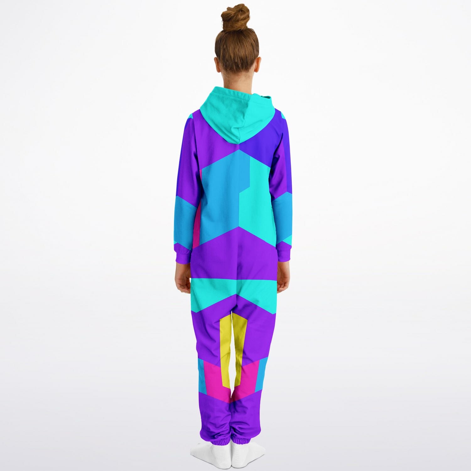 Purple Vail Kid's Unisex Jumpsuit