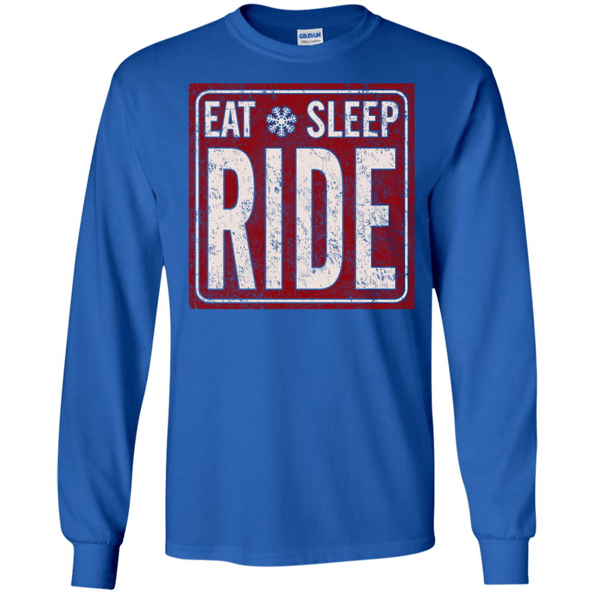 Eat Sleep Ride Long Sleeves - Powderaddicts