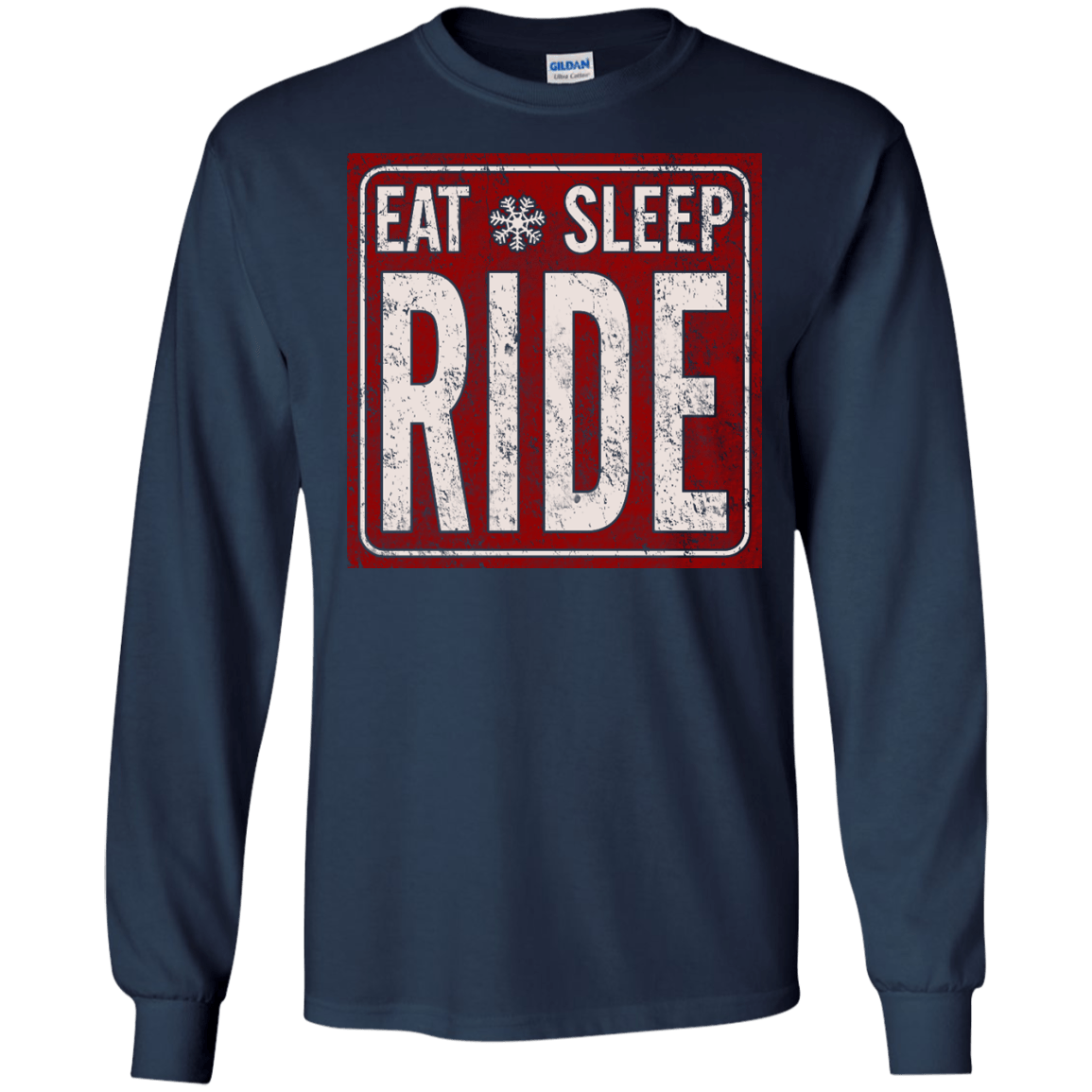 Eat Sleep Ride Long Sleeves - Powderaddicts