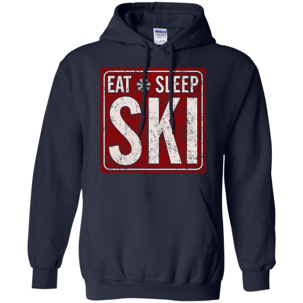 Eat Sleep Ski Hoodies - Powderaddicts