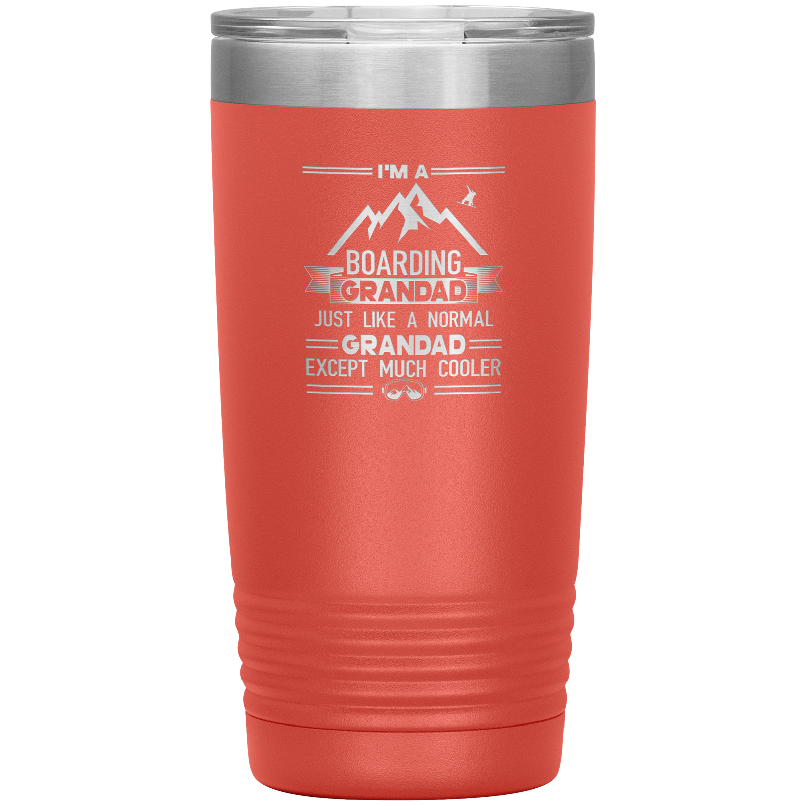 I'm A Boarding Grandad 20oz Tumbler - Powderaddicts
