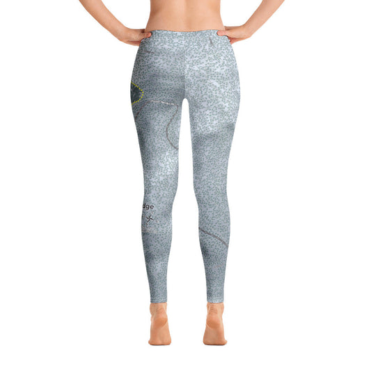 Elk Ridge, Arizona Ski Trail Map Women's Base Layer Bottom - Powderaddicts