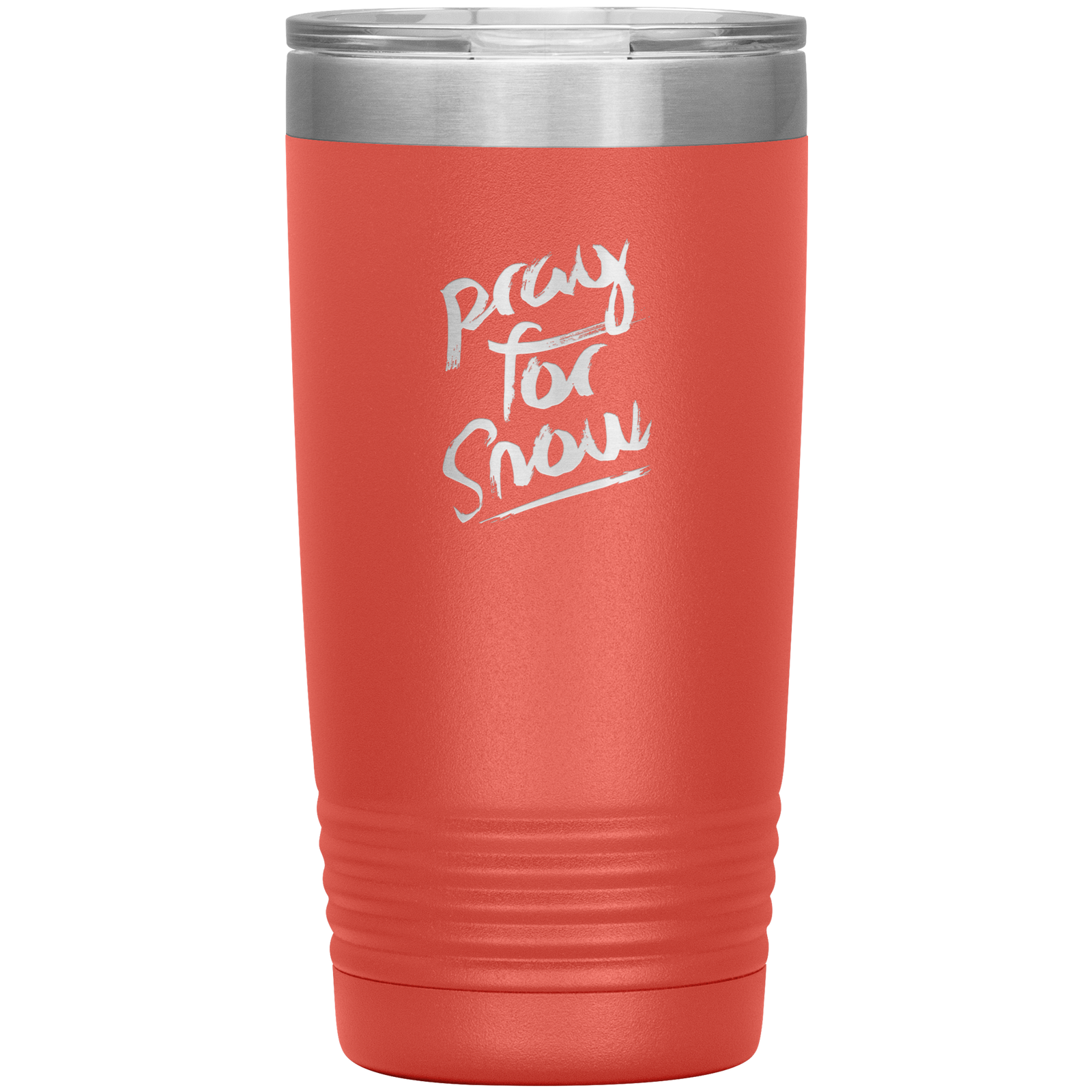 Pray For Snow Back 20oz Tumbler - Powderaddicts