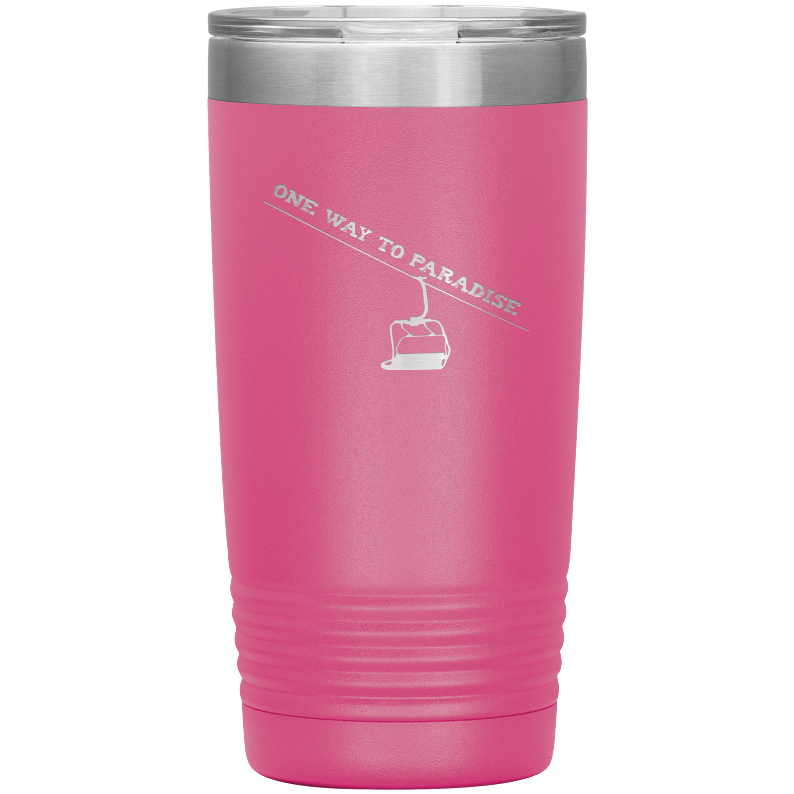 One Way To Paradise 20oz Tumbler - Powderaddicts