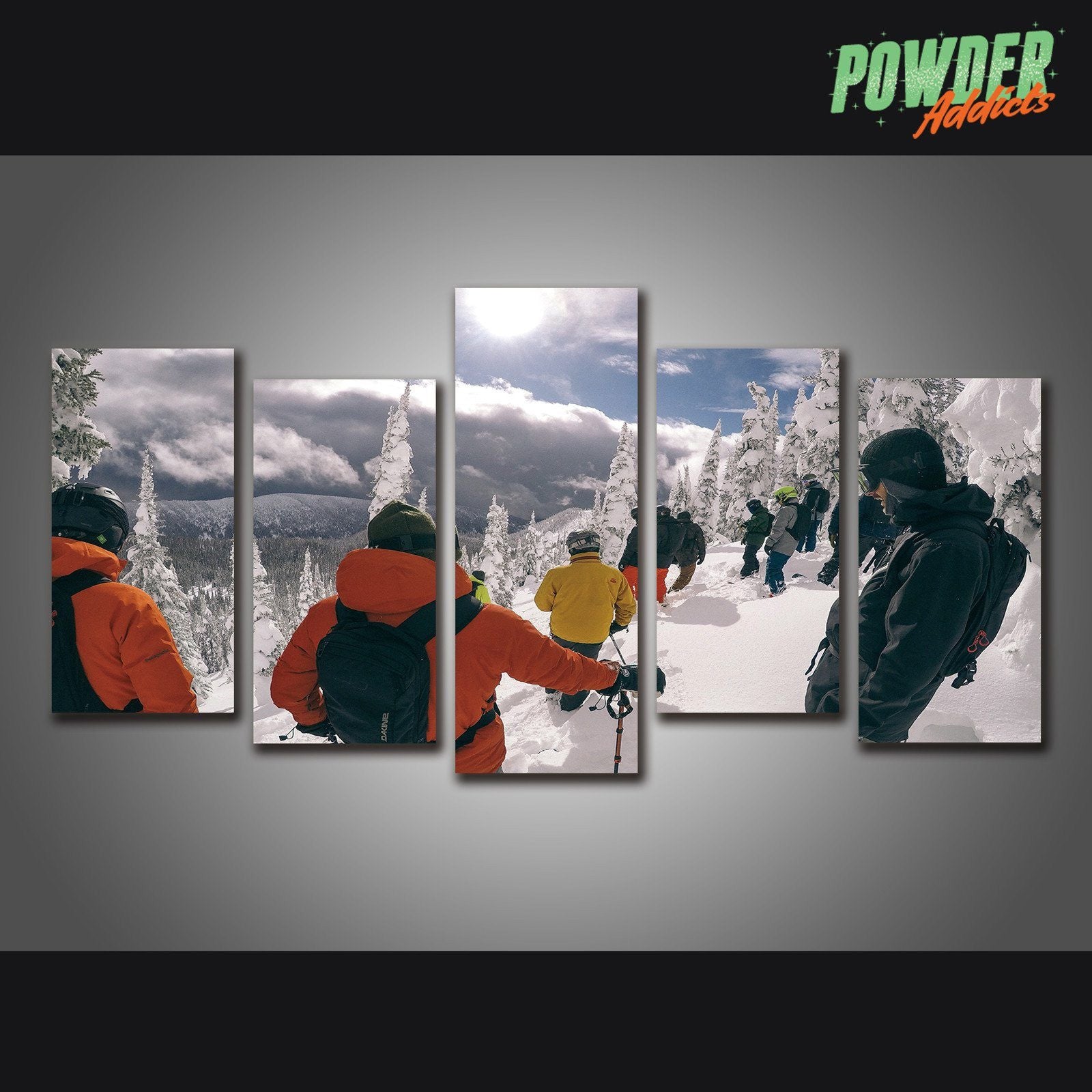 CUSTOM REQUEST 3 5 Piece Canvas - Powderaddicts