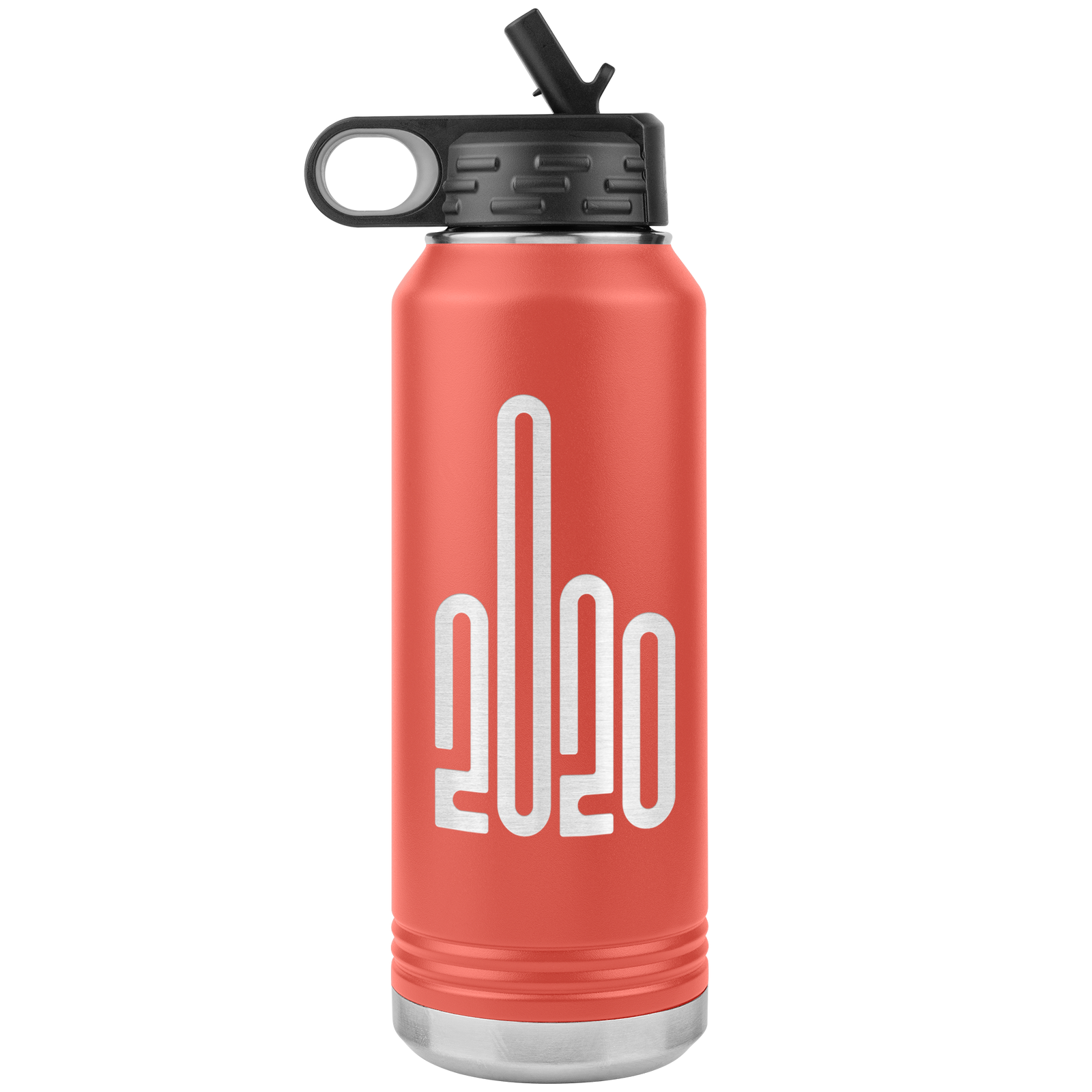 2020 Middle Finger 32oz Water Bottle Tumbler - Powderaddicts