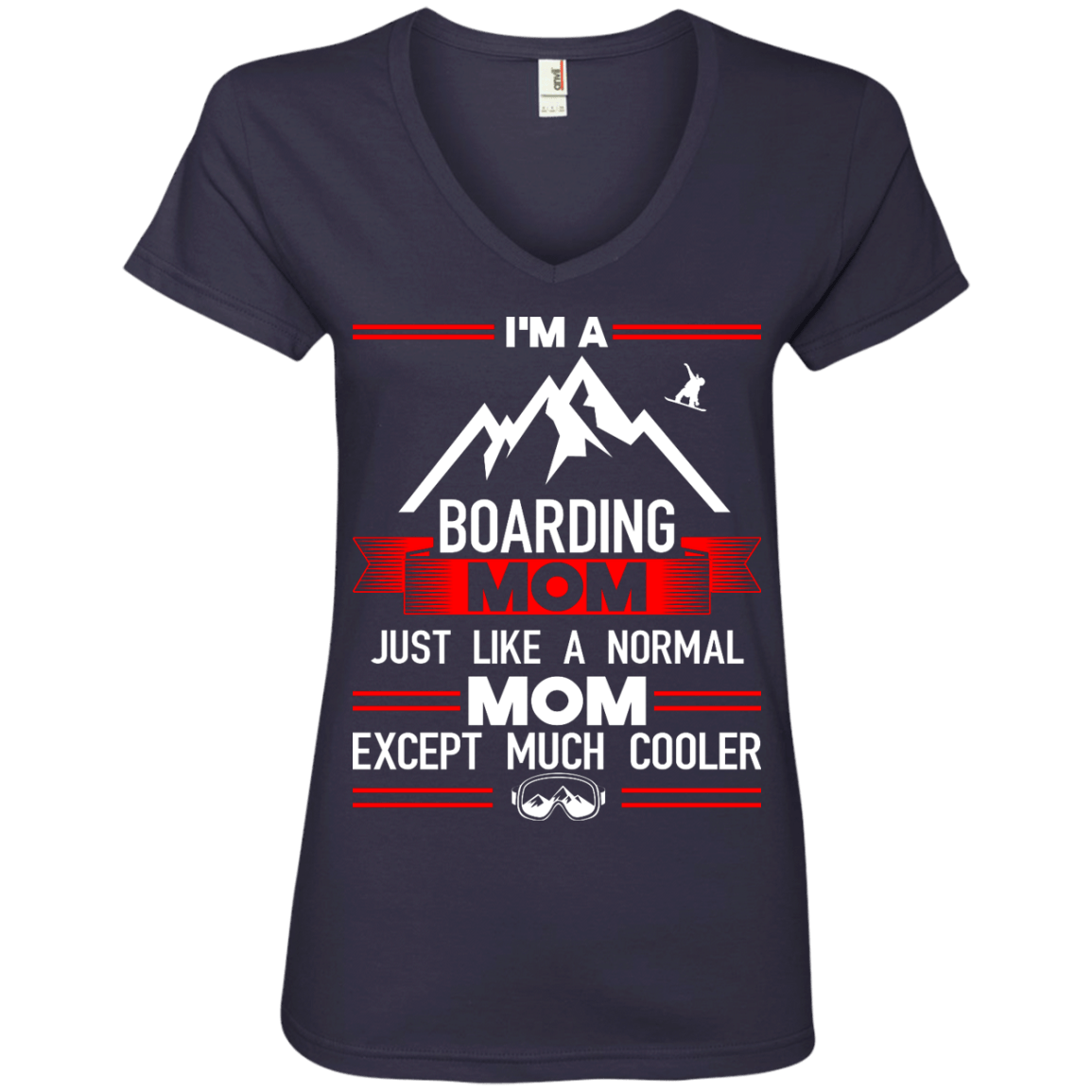 I'm A Boarding Mom Just Like A Normal Mom Except Much Cooler Tees - Powderaddicts