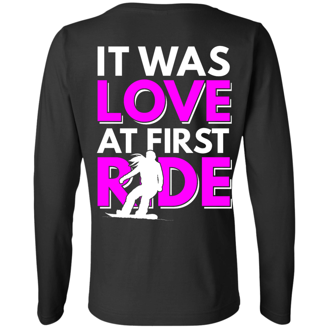 It Was Love At First Ride Long Sleeves - Powderaddicts