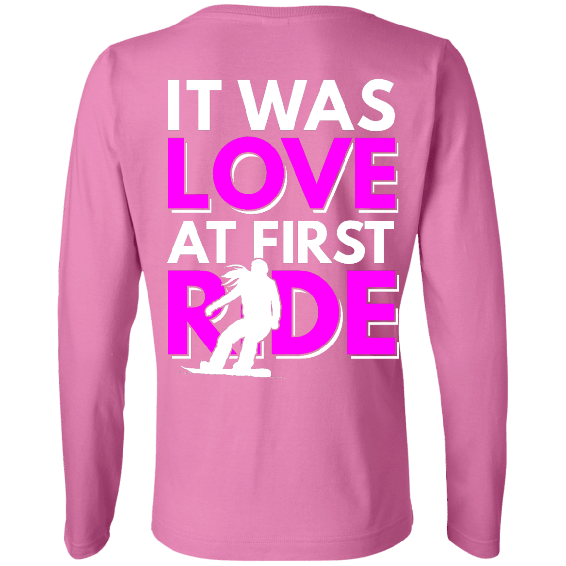 It Was Love At First Ride Long Sleeves - Powderaddicts